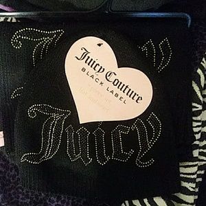 Juicy Couture hat and scarf set